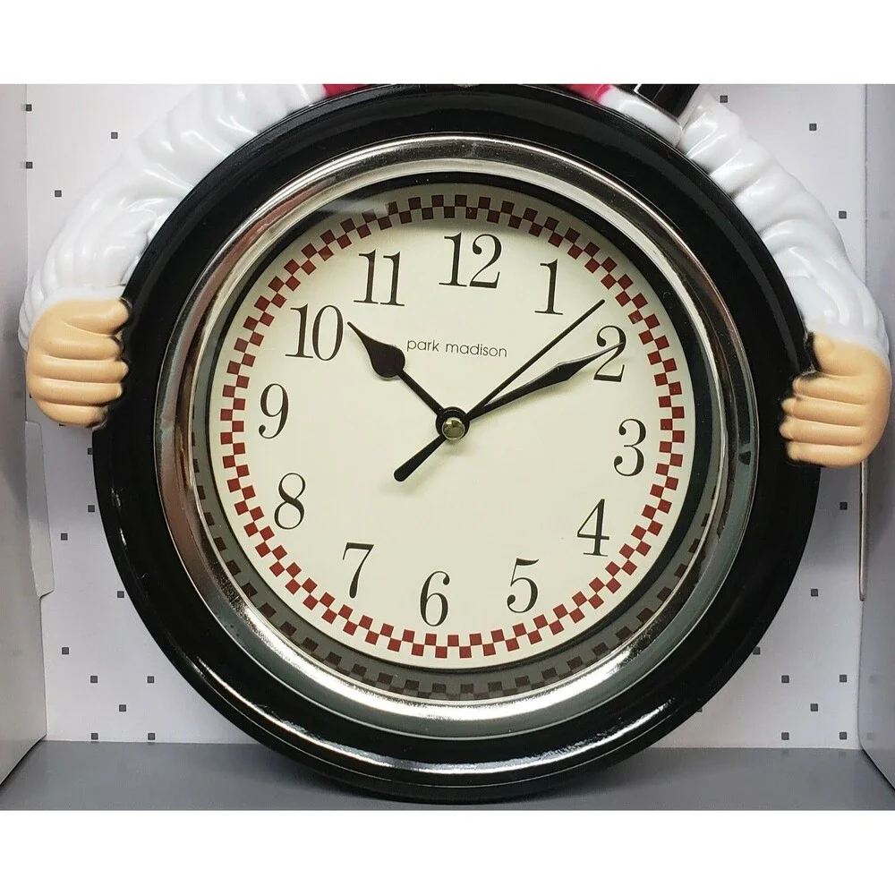 Plastic Kitchen Wall Clock, 11